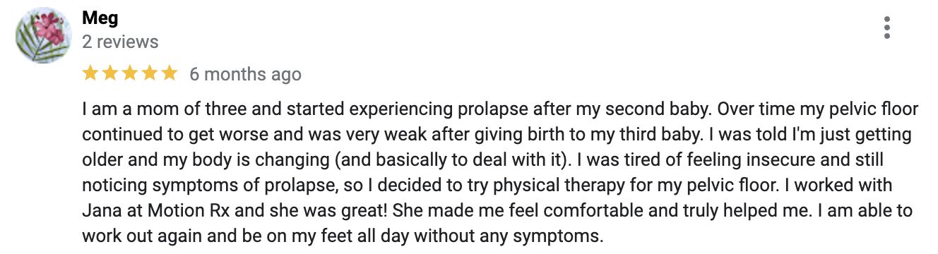 meg pf review