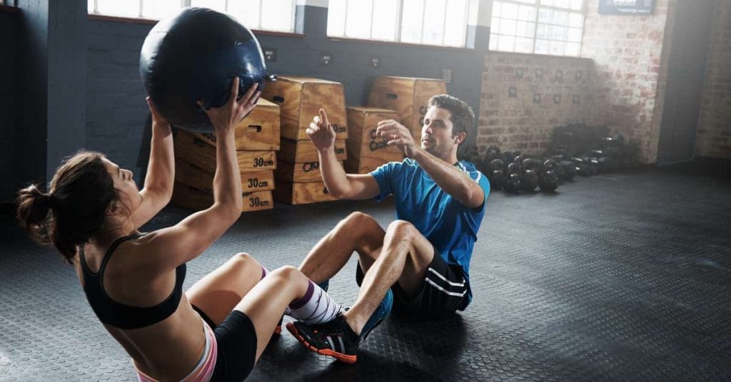 weak core muscles 